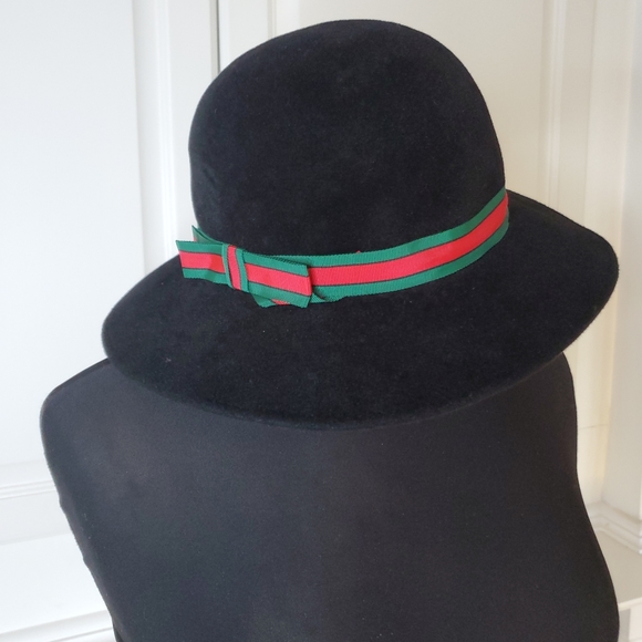 VINTAGE WOOL TRENDY DECORATIVE HAT main image 5